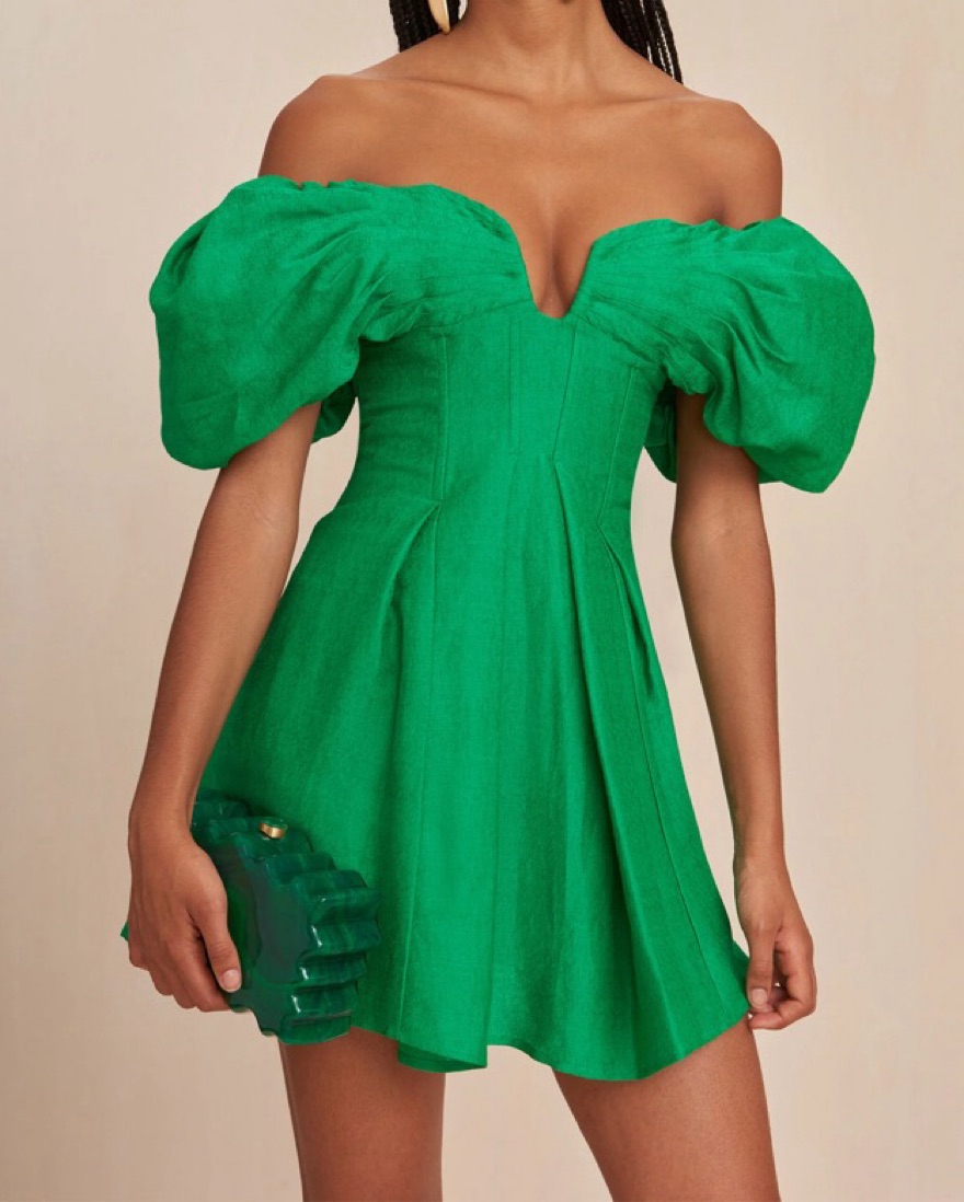 Cult Gaia Lissett Green Dress by Cult Gaia - Pickle