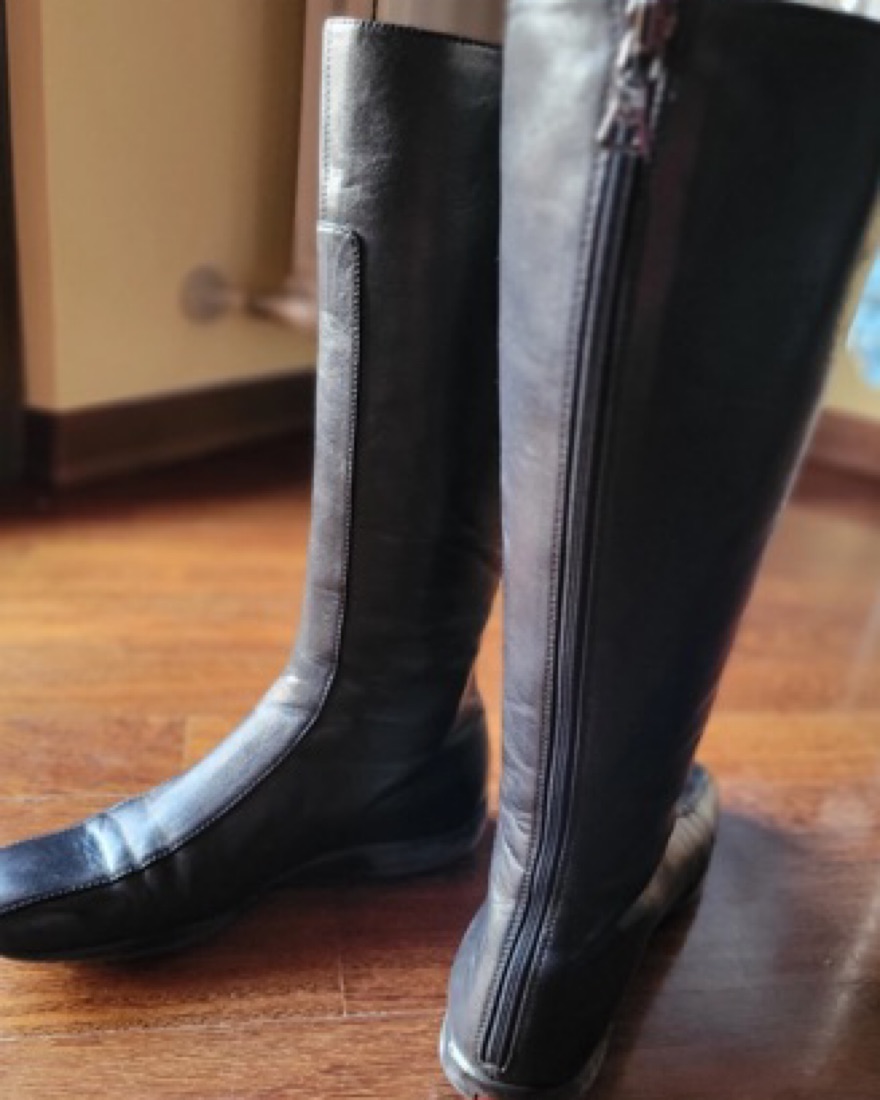 Vintage Flat Prada Sport Boots by Prada - Pickle