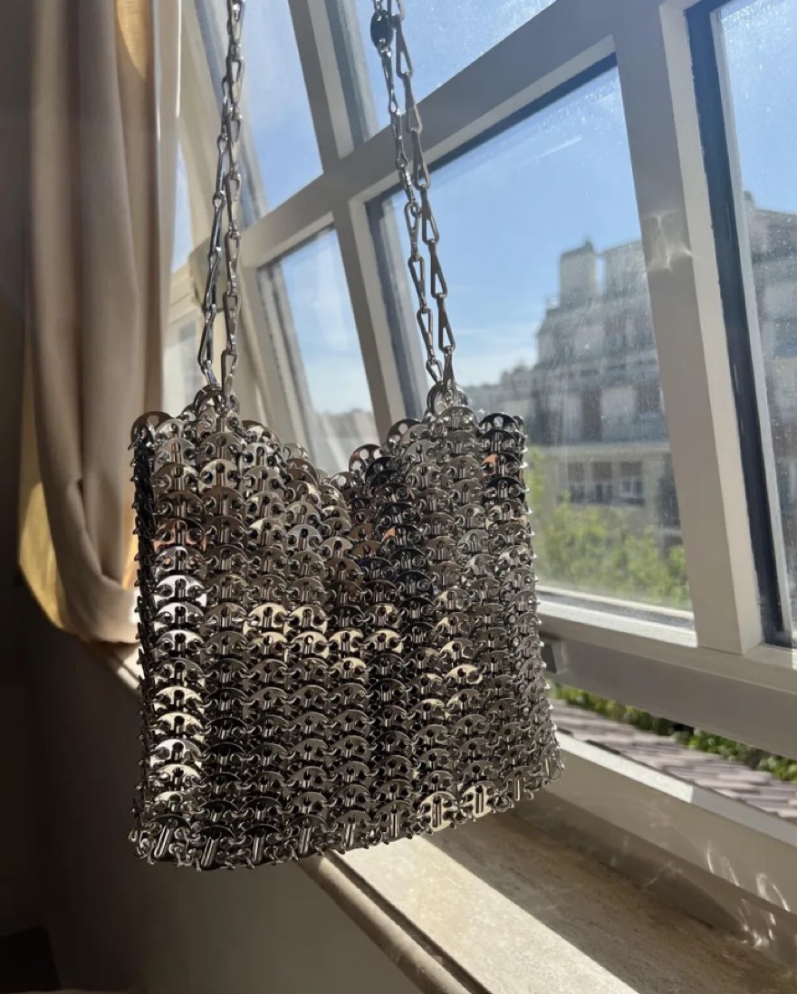 Paco Rabanne Iconic 1969 Bag - Silver by Paco Rabanne - Pickle