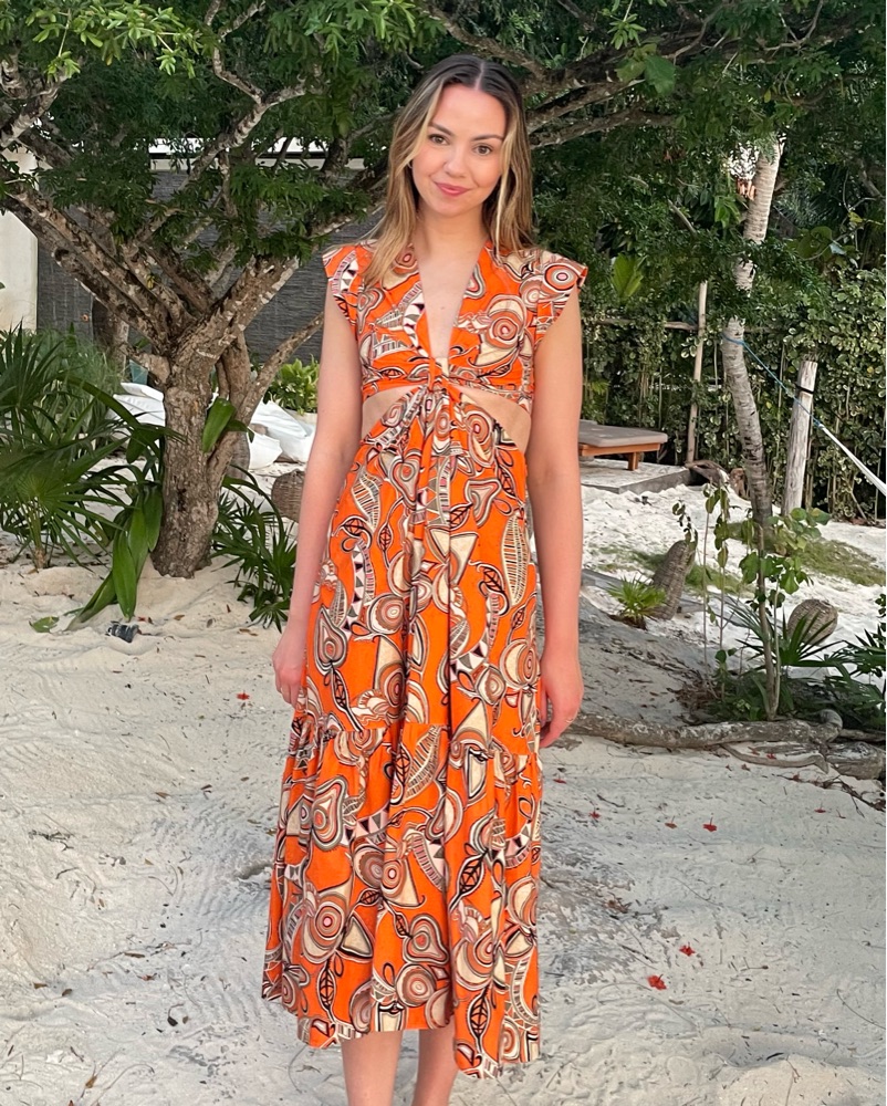 ALC Orange Alexandria Dress by ALC - Pickle