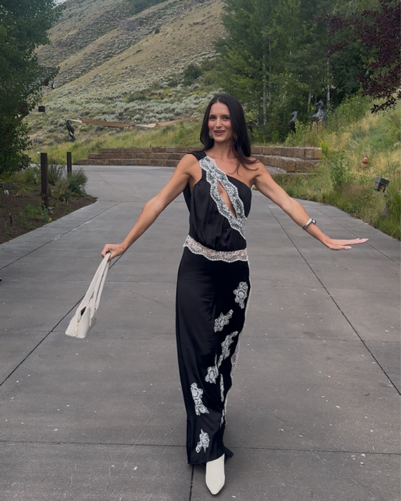 For Love & Lemons Serira One Shoulder by For love and lemons - Pickle