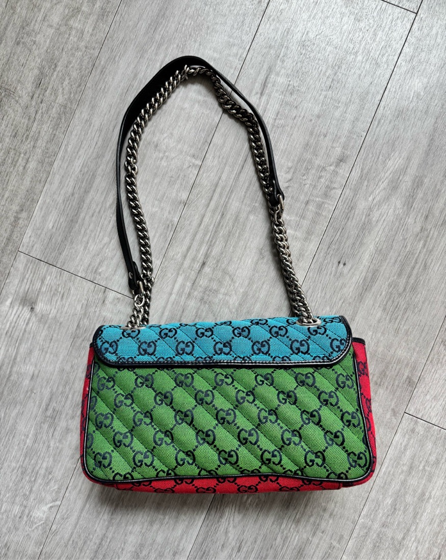 GUCCI GG Marmont Multicolor Shoulder Bag by Gucci - Pickle