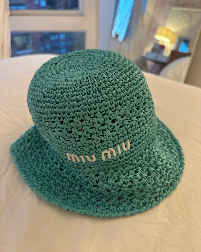 Miu Miu Bucket Hat by Miu Miu - Pickle