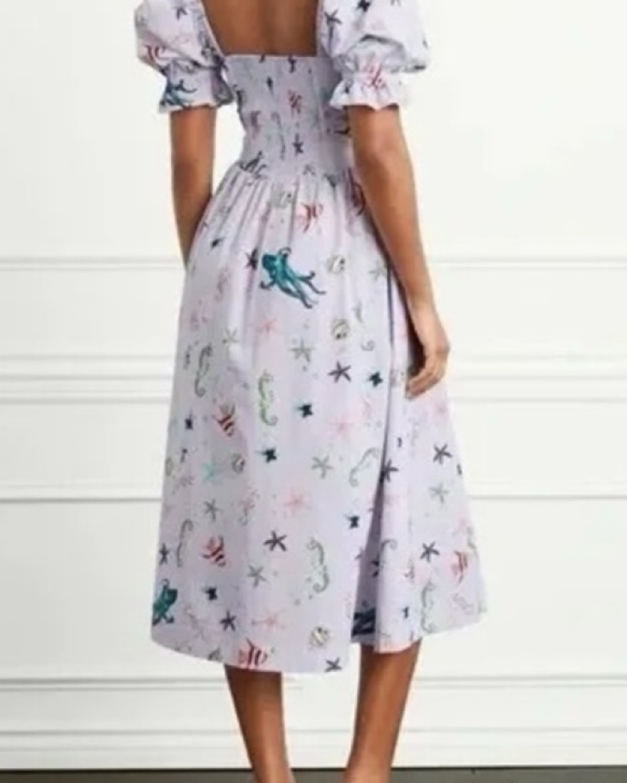 Hill House Ophelia Dress by Hill House - Pickle