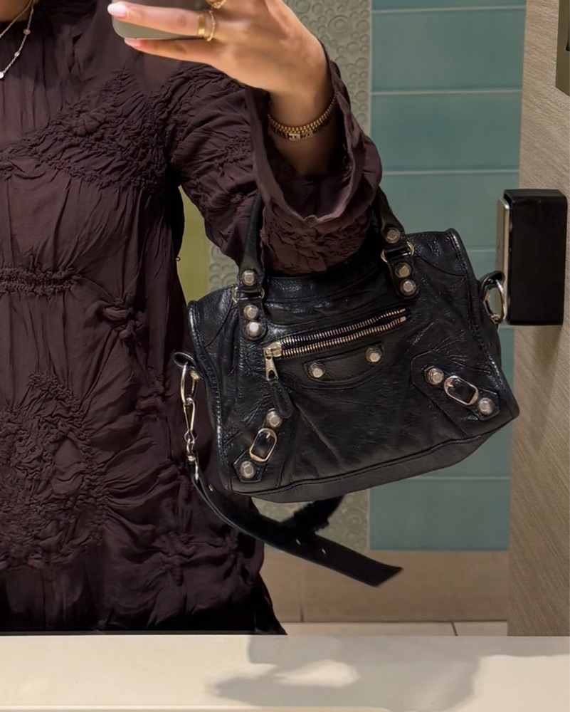 Mini Balenciaga City Bag by Balenciaga - Pickle