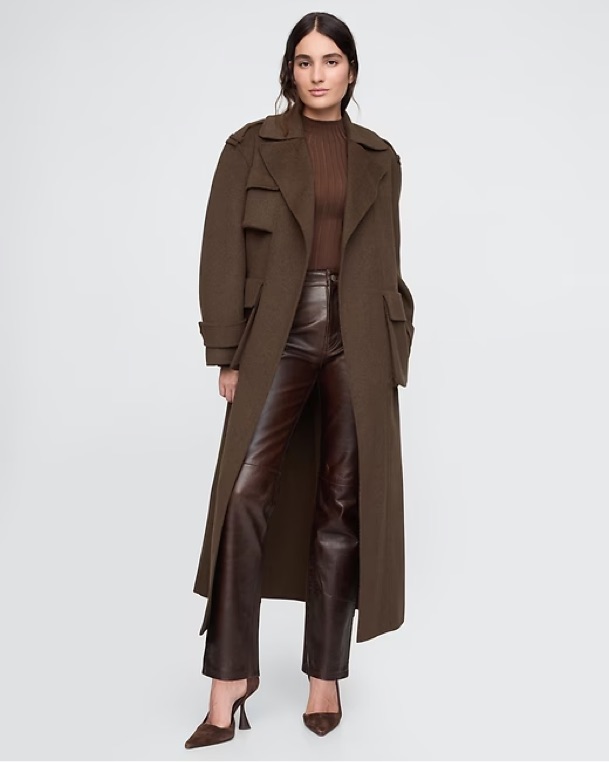Cult Gaia X Gap Trench Coat by Cult Gaia - Pickle