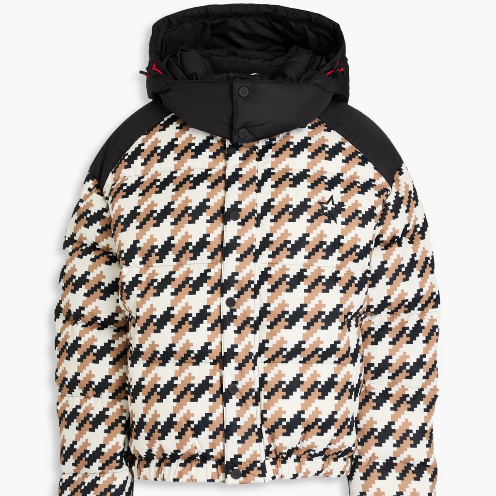 Perfect Moment Houndstooth Jacket by Perfect Moment - Pickle