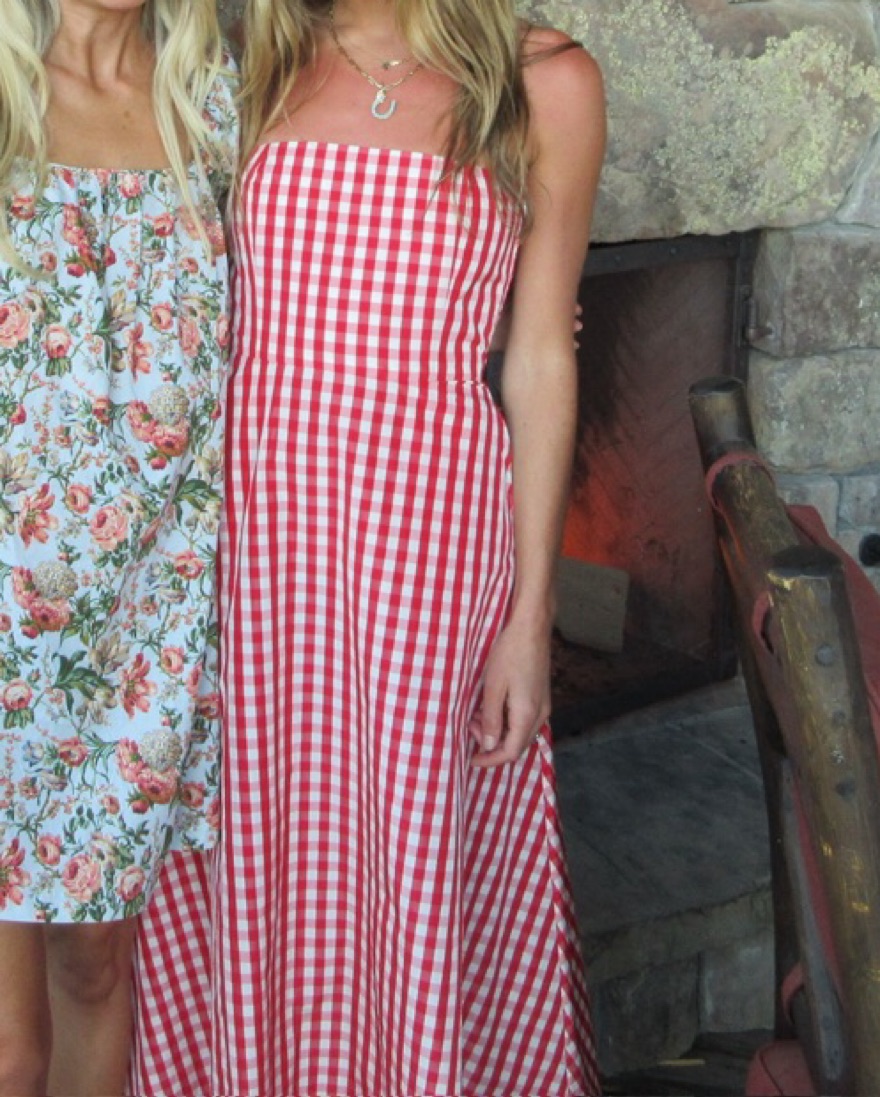 Bernadette Odette Gingham Dress by BERNADETTE - Pickle