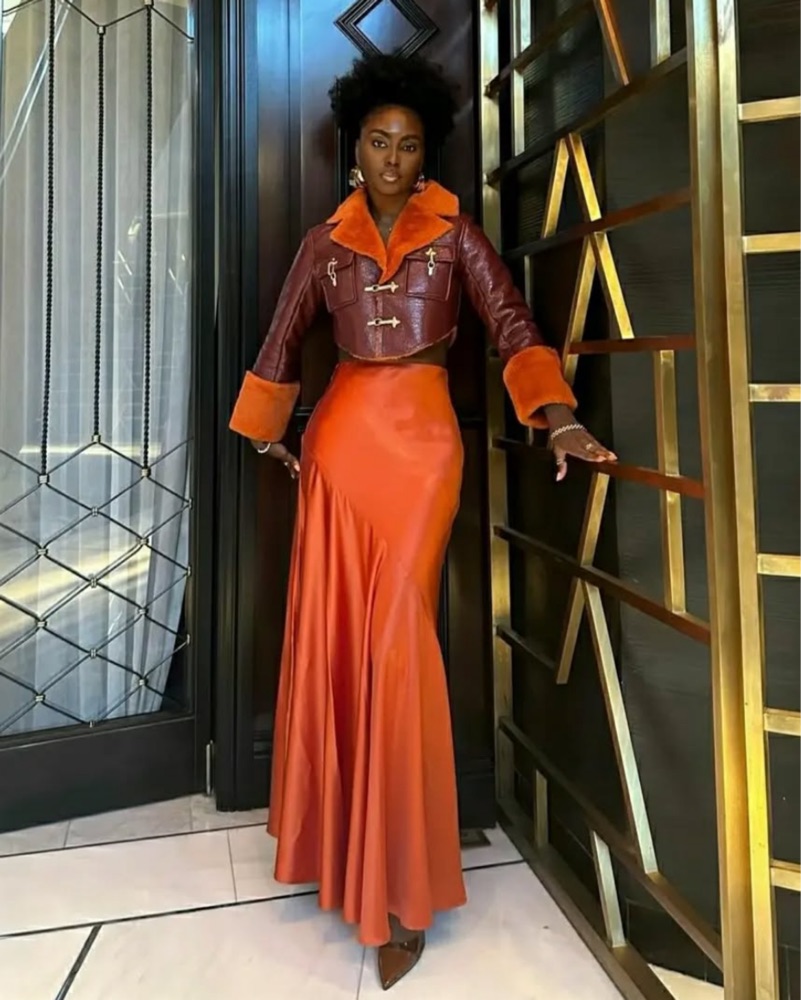 Cult Gaia Jay Jacket Maroon by Cult Gaia - Pickle