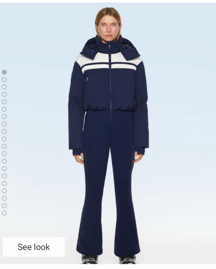 Oysho XS navy ski suit by Oysho - Pickle