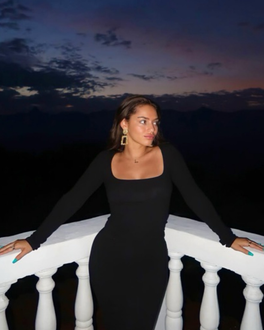 Skims Soft Lounge Long Sleeve Dress by Skims - Pickle