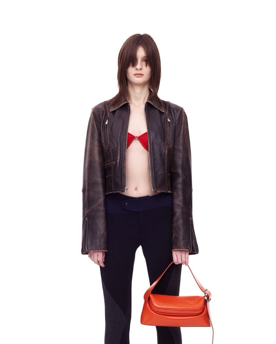 Orange Osoi Shoulder Bag by Osoi - Pickle