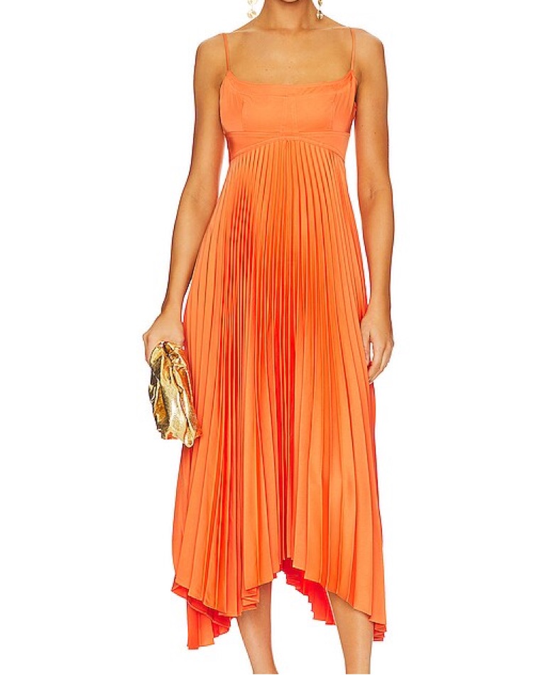 Café Après-midi Orange STRIPED OPEN BACK MIDI DRESS - Brown Stripes | ZARA United States