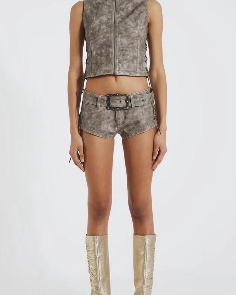 Jaded London Steel Lace Set by Jaded London - Pickle