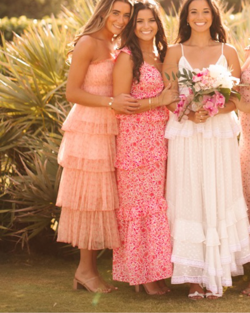 Jonathan Sinkhai Pink Floral Midi Sress by Jonathan Simkhai - Pickle