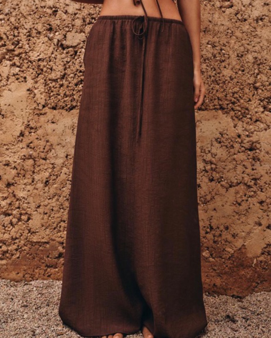 Zara Two Piece Brown Set by Zara - Pickle