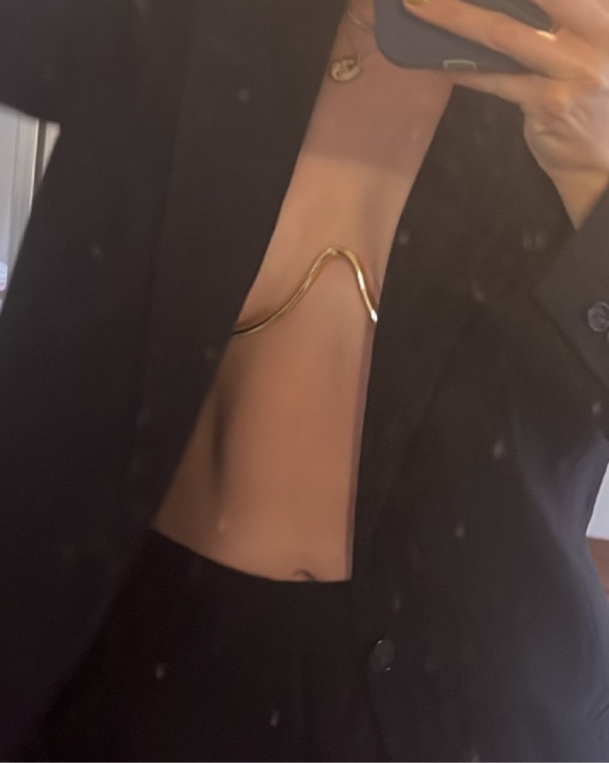 ASHA BRALETTE CHAIN-GOLD 【公式通販】