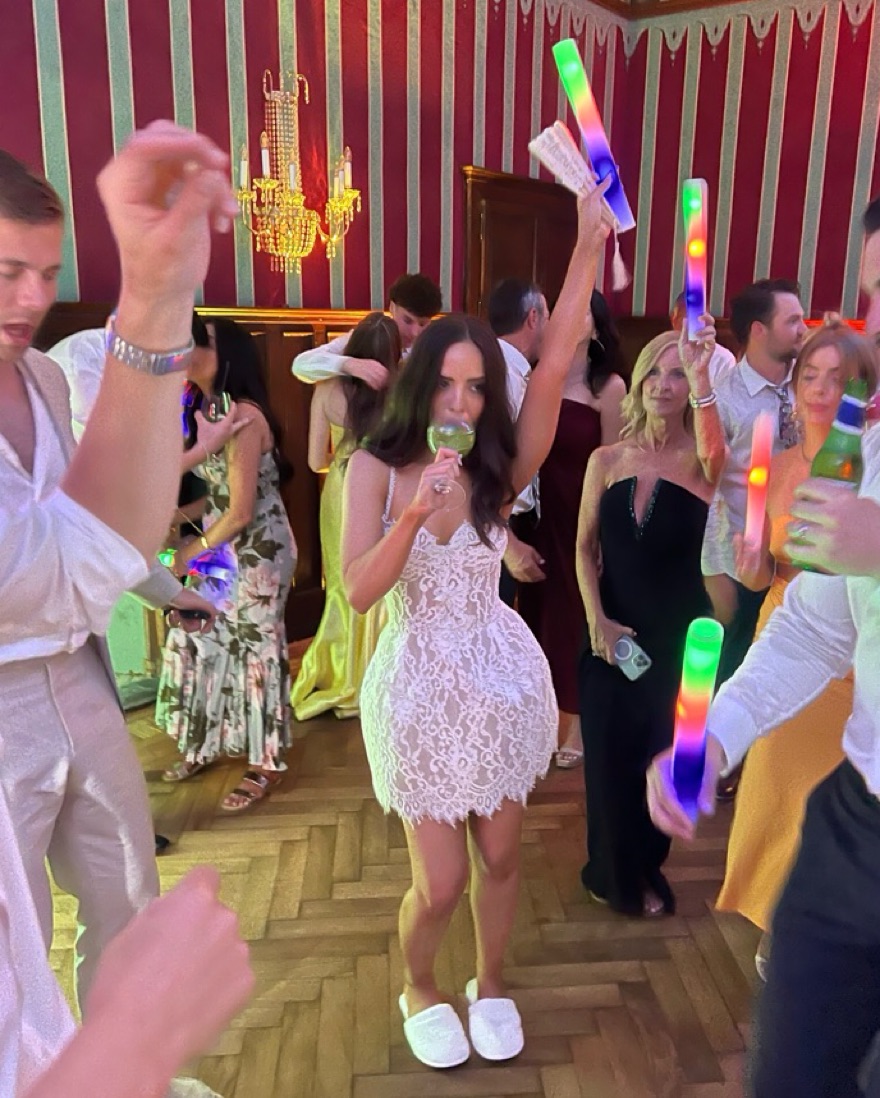 Bronx And Banco Colette Blanc Lace Mini by Bronx And Banco - Pickle