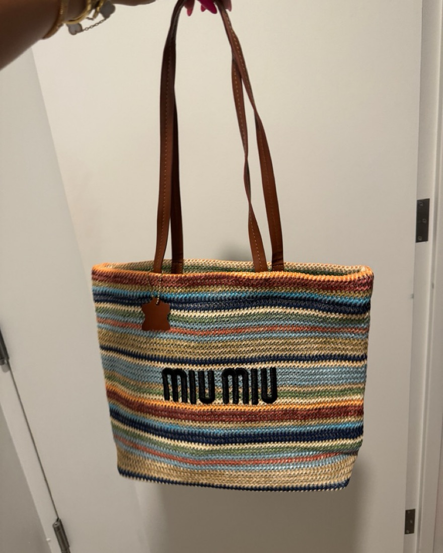 MIU MIU BEACH BAG by Miu Miu - Pickle