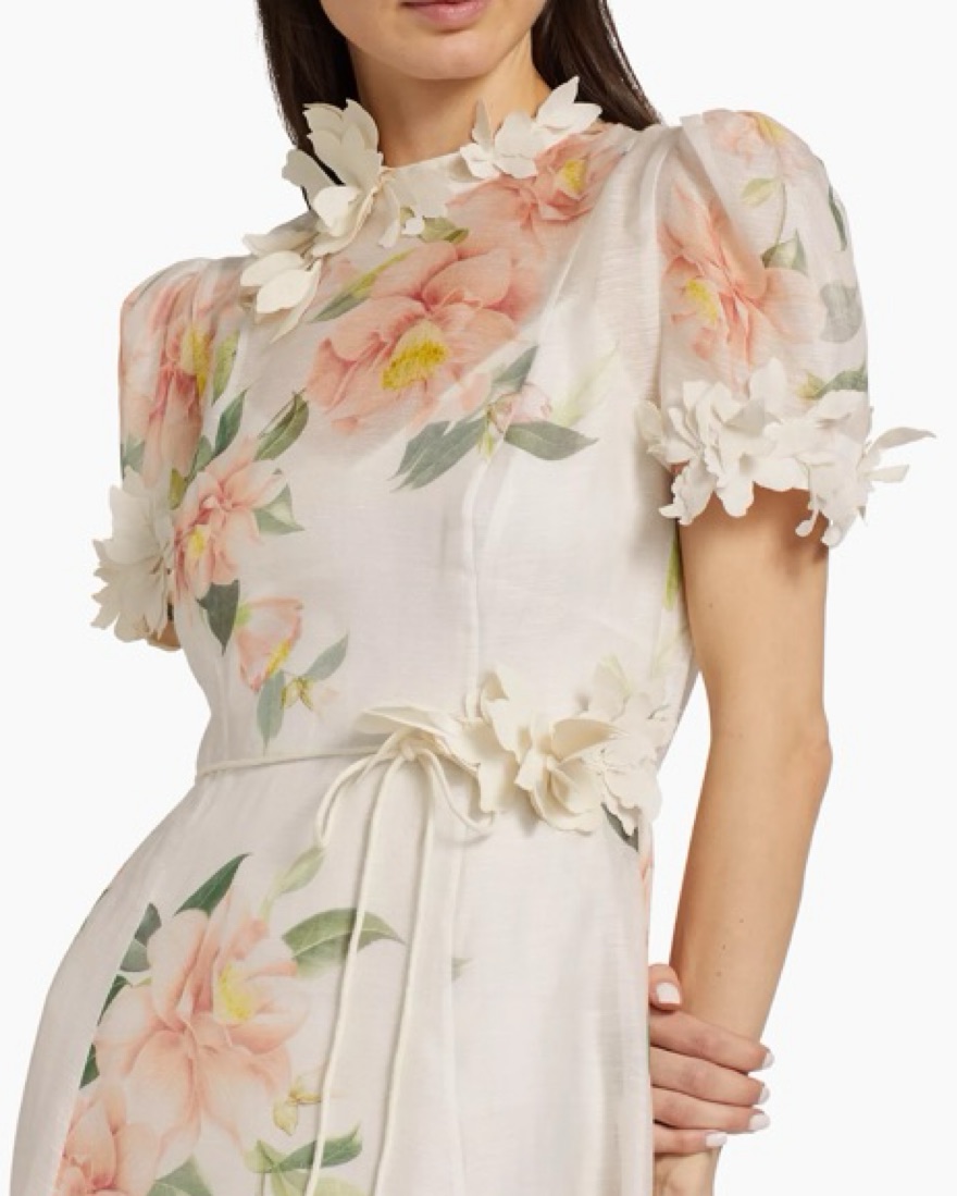 Zimmermann Natura Liftoff Floral Midi by Zimmermann - Pickle