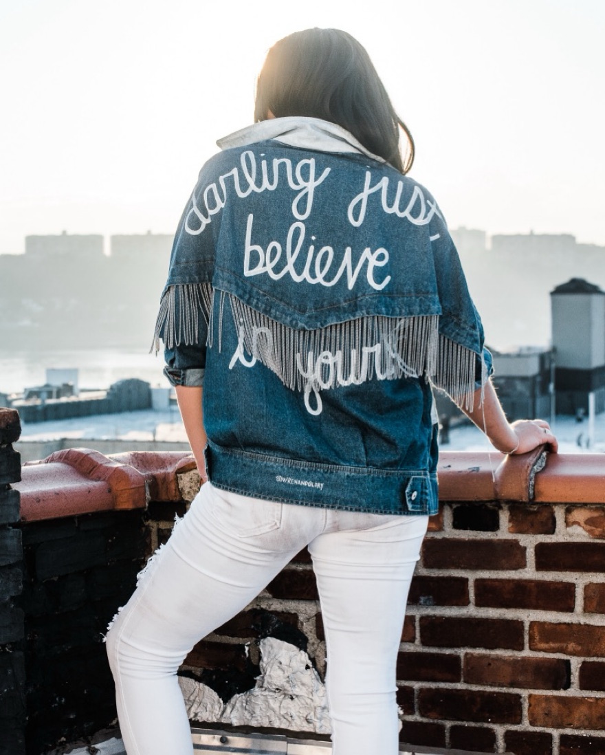 Wren + Glory Limited Edition Jean Jacket by n/a - Pickle