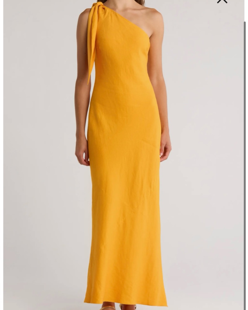 Cult gaia Kamilla One-Shoulder Gown by Cult Gaia - Pickle