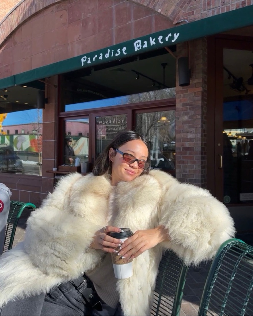 Vintage Fur Jacket by Vintage - Pickle