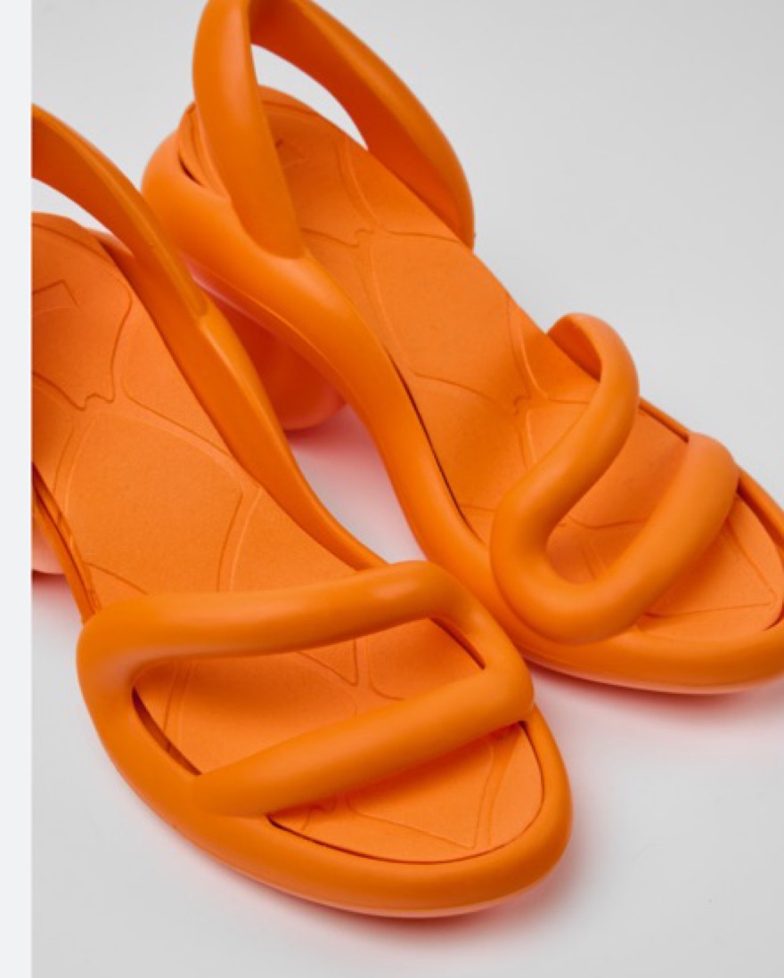 Camper Kobarah abstract heeled sandal's by CAMPER - Pickle