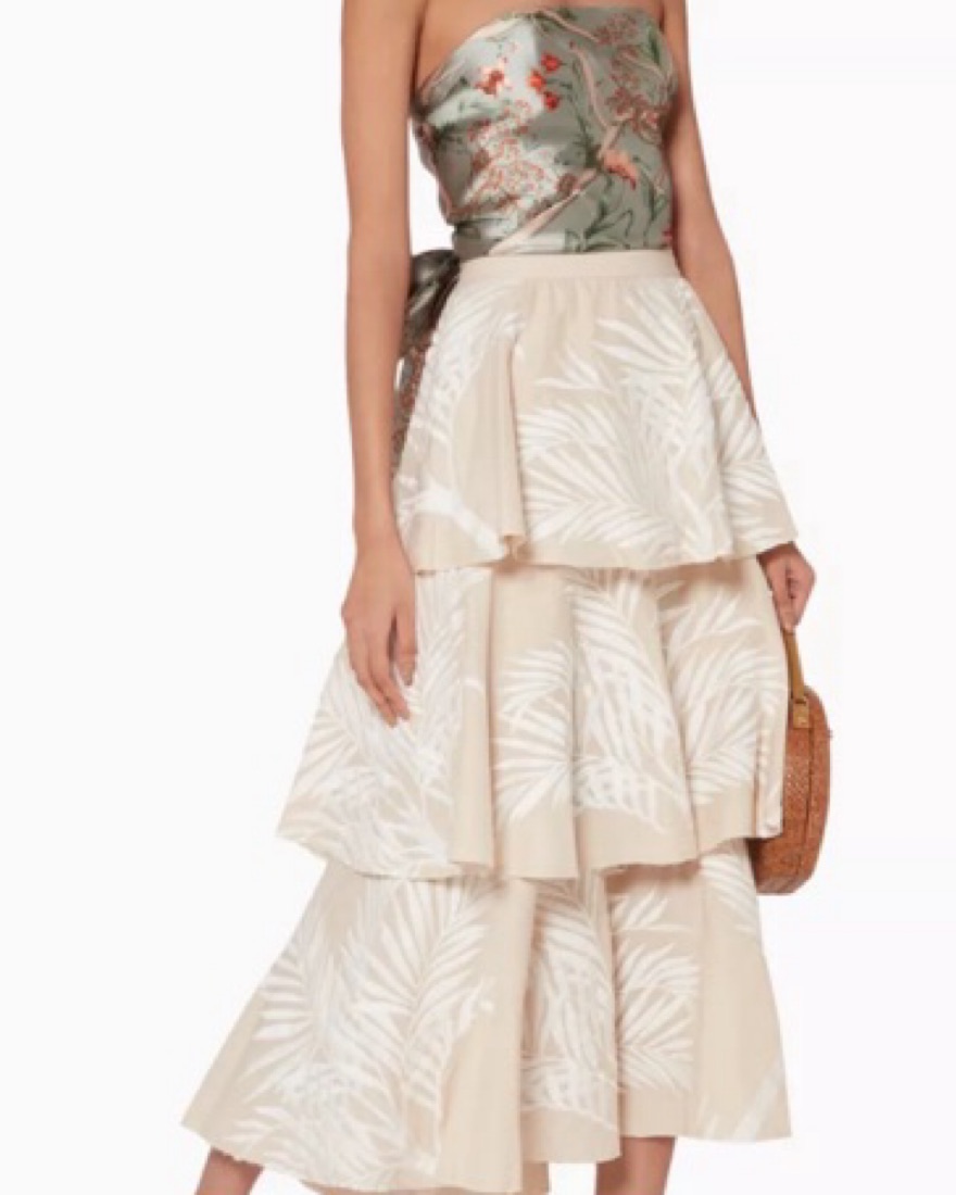 Johanna Ortiz Tremendously Wild Skirt by Johanna Ortiz - Pickle