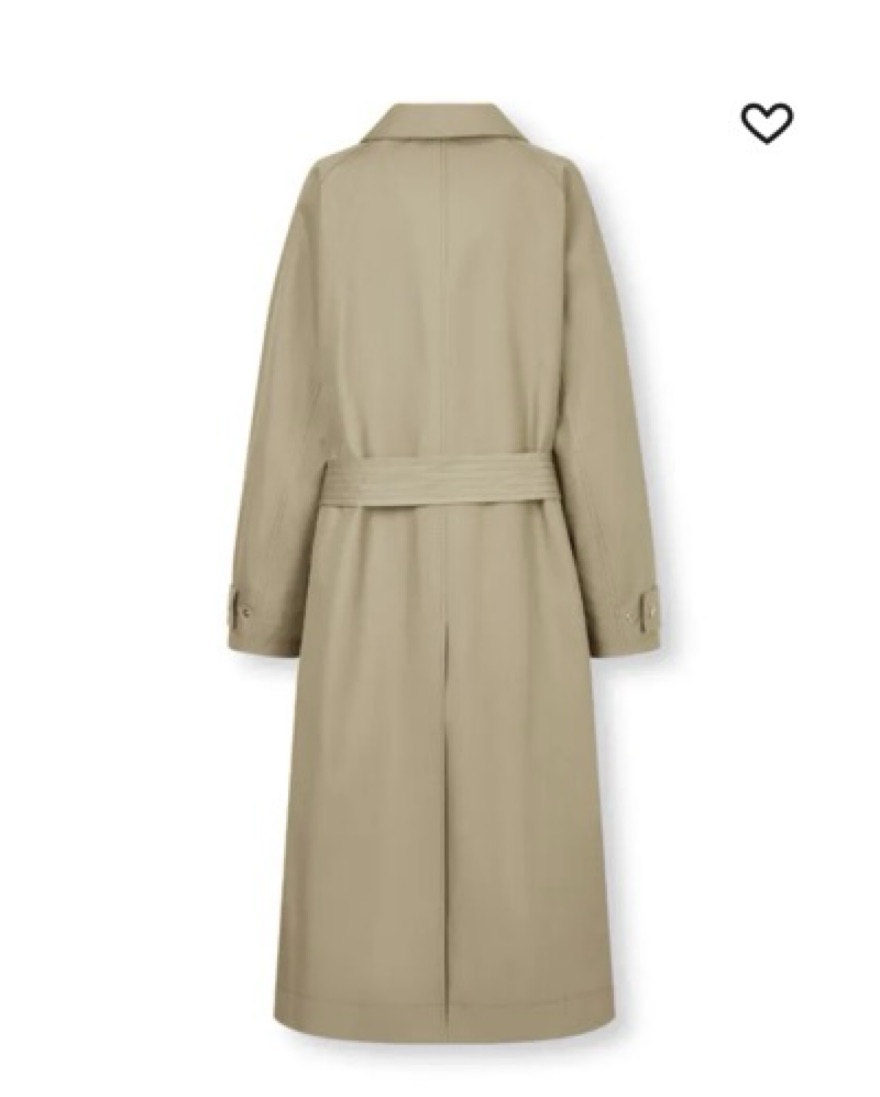 Studio Tomboy Oversized Trench Coat by Studio Tomboy - Pickle