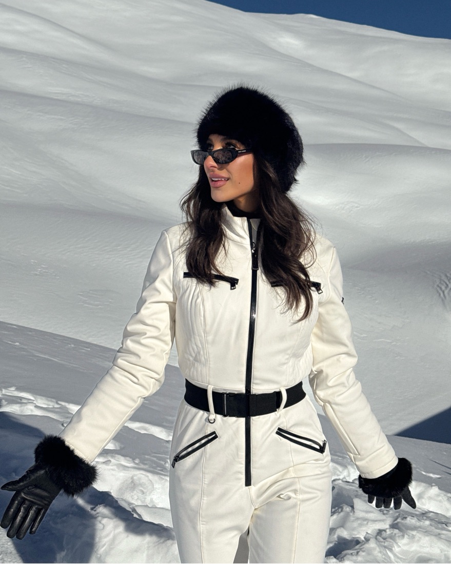 White GUESS Ski Suit by Guess - Pickle