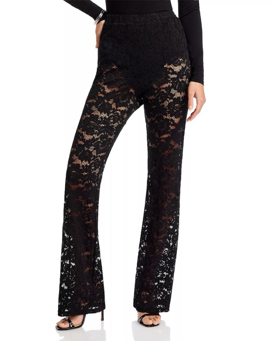 4th & Reckless Emery Lace Pants by 4th + Reckless - Pickle