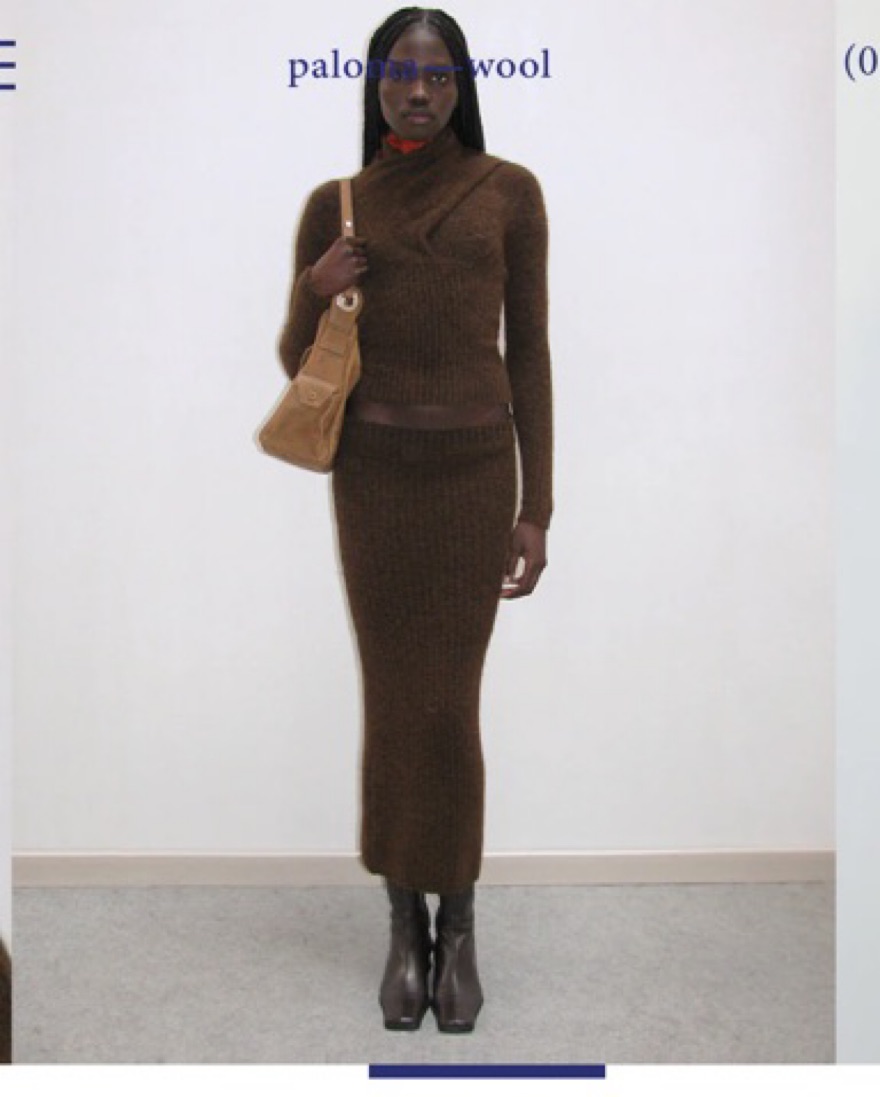 Paloma Wool Sweater And Skirt Set by Paloma Wool - Pickle