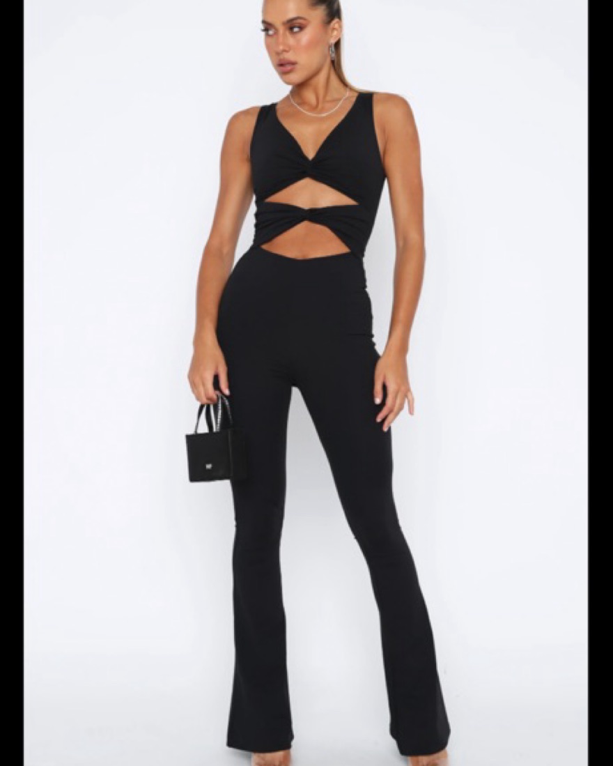 Black Jumpsuit by White Fox Boutique - Pickle