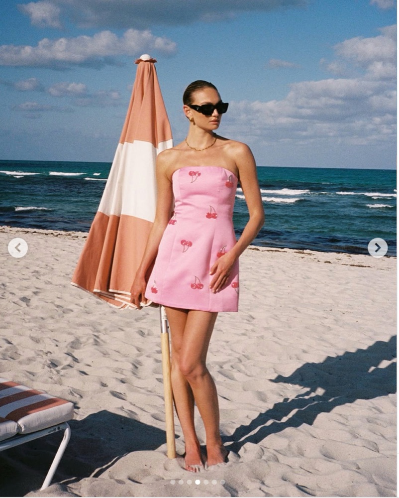 LEO LIN Cherry Dress by Leo Lin - Pickle