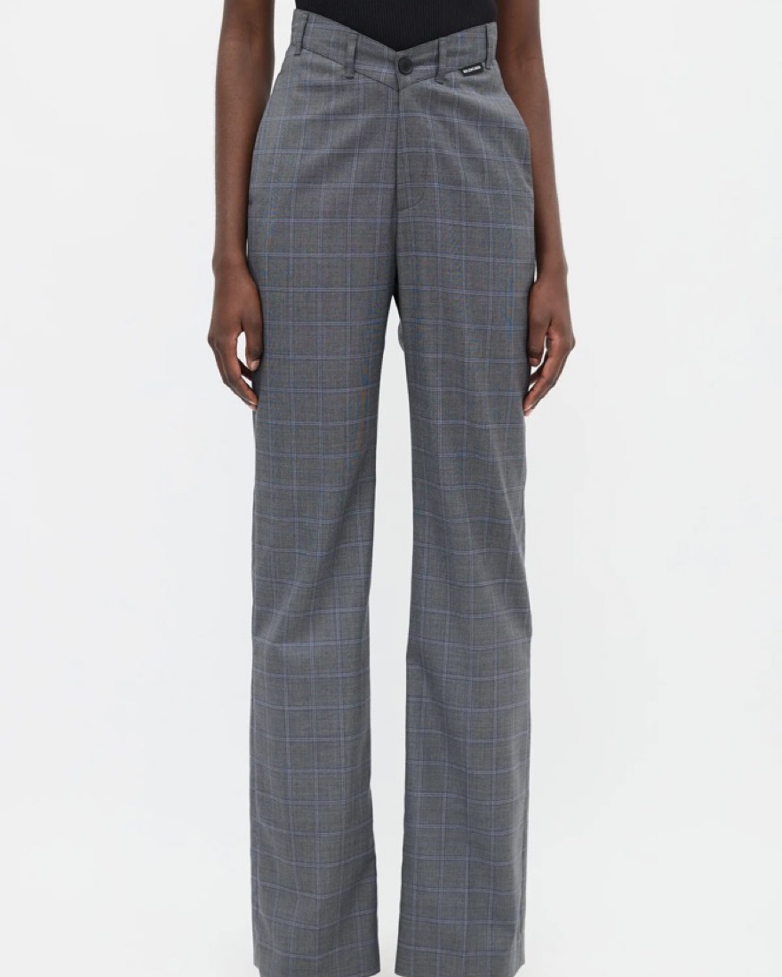 Balenciaga V Waist Trousers by Balenciaga - Pickle