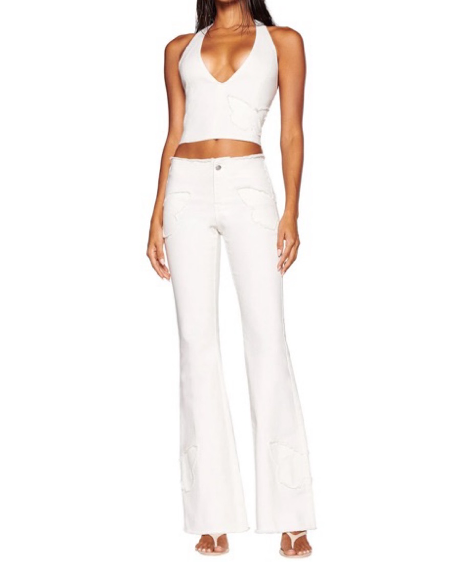IAMGIA Saffiyah Set In White by I AM GIA - Pickle