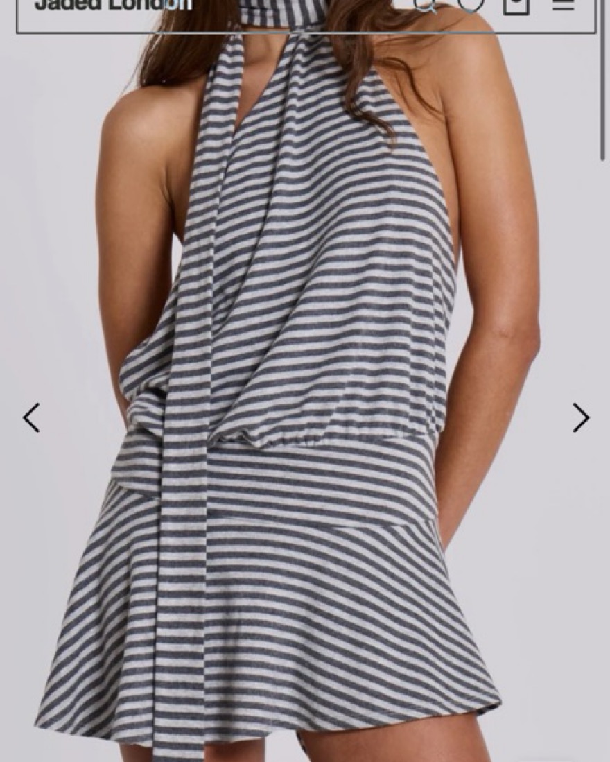 Jaded London Enya Mini Dress by Jaded London - Pickle