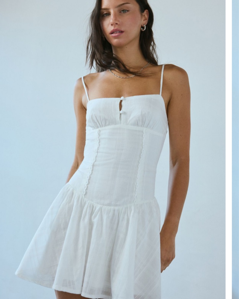 Kiss The Sky Eden Textured Check Mini by Urban Outfitters - Pickle