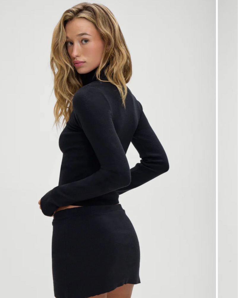 Frankies Knit Sweater/skirt Set by Frankies Bikinis - Pickle