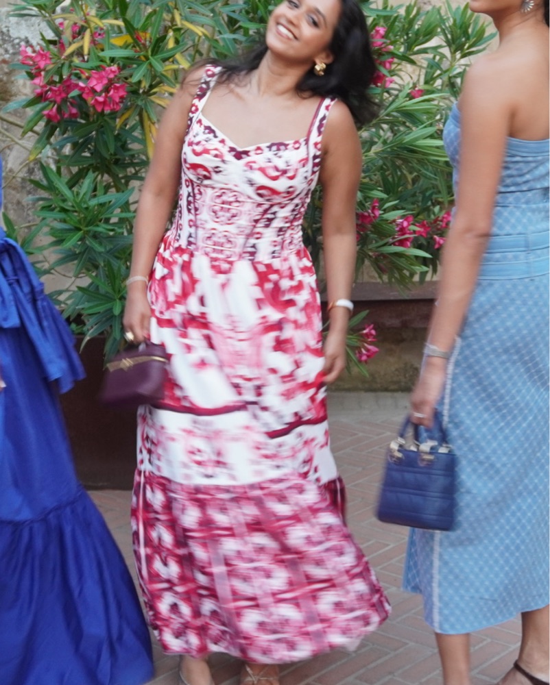 Dolce gabbana print Maxi Dress by Local Boutique - Pickle