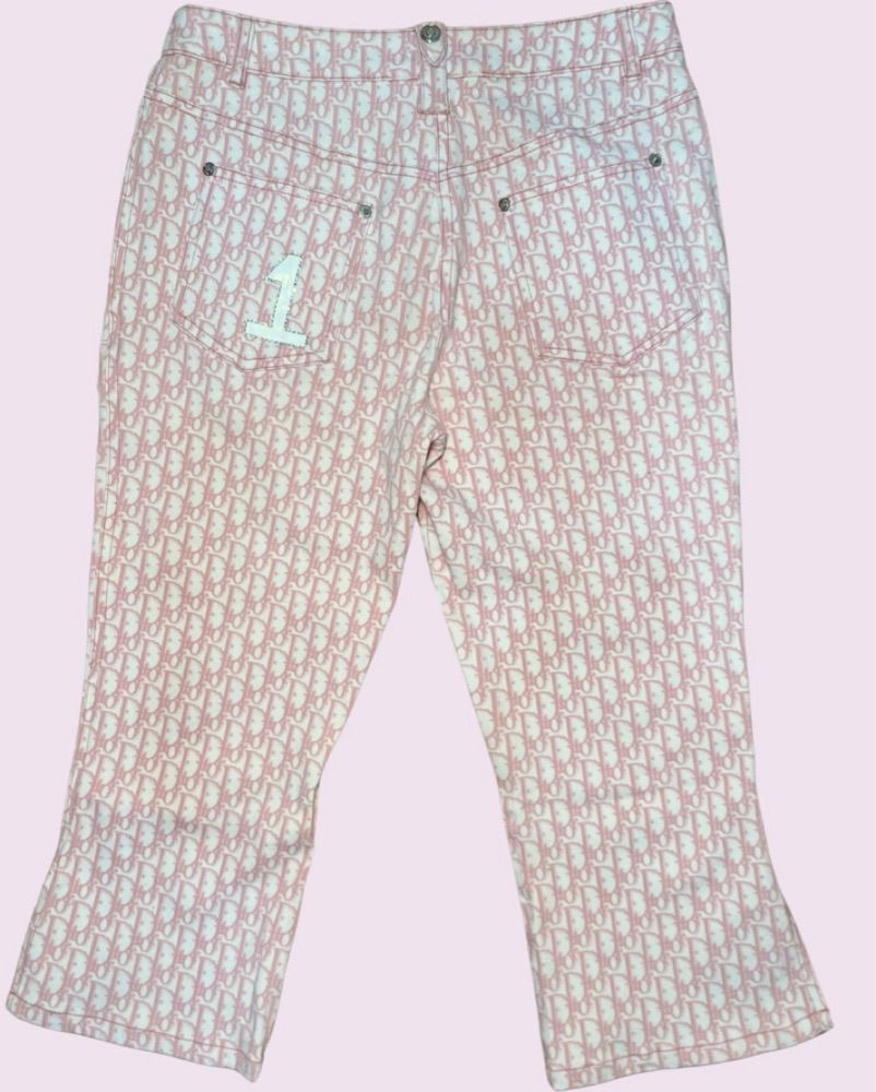 Vintage Dior Galliano Capris by Christian Dior - Pickle