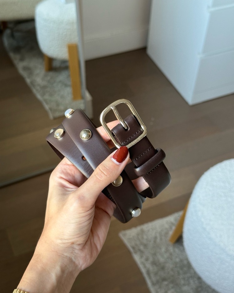$670 Chloé Chocolate Brown Belt by Chloe - Pickle