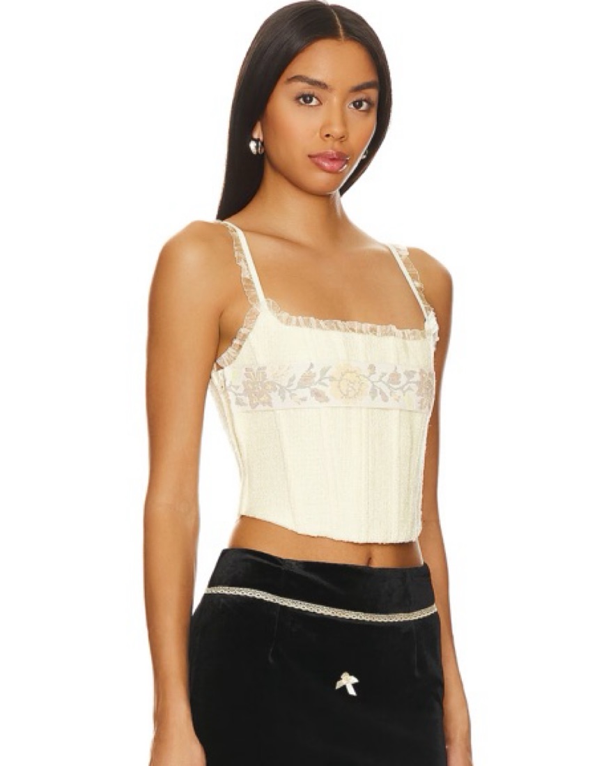 Revolve Zemeta Corset by Revolve - Pickle