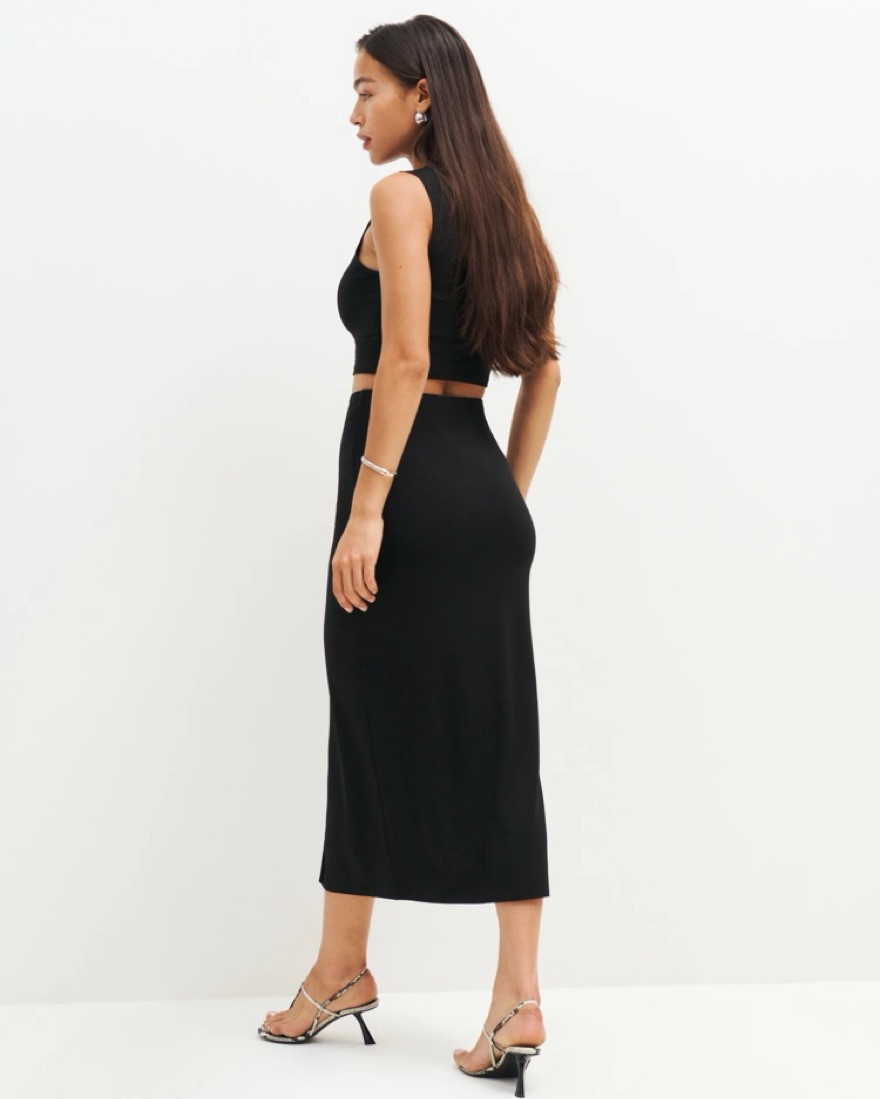 リランラン Reformation - Rylan Knit Two Piece by Reformation - Pickle