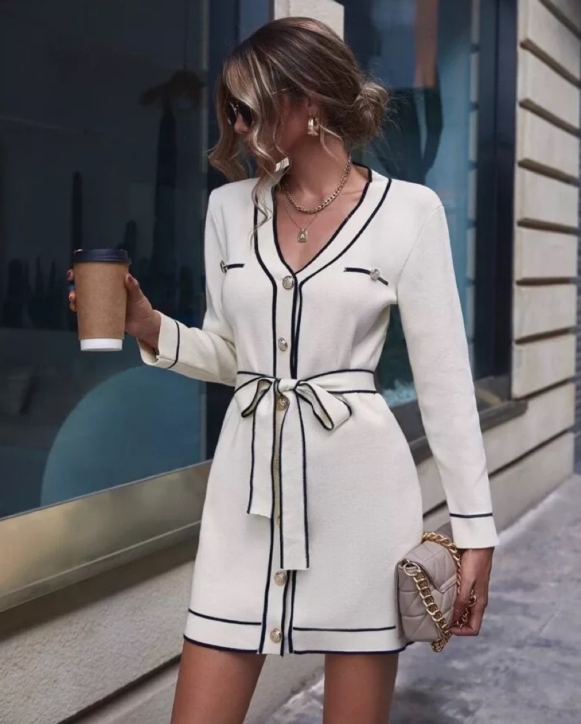Lovers And Friends Natalie Belted Dress by Lovers And Friends - Pickle