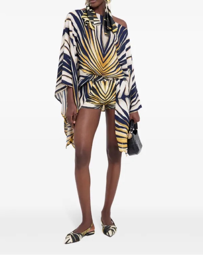 ROBERTO CAVALLI RAY OF GOLD DENIM SHORTS by Roberto Cavalli - Pickle