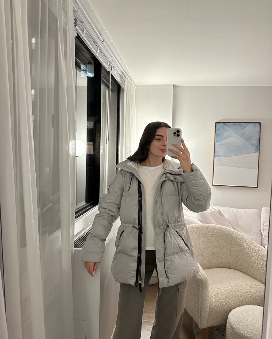 $950 Mackage Grey Puffer Jacket by Mackage - Pickle