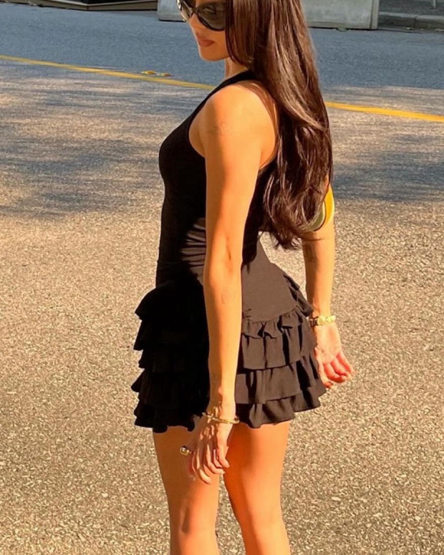 My mum made It frill dress by My Mum Made It - Pickle