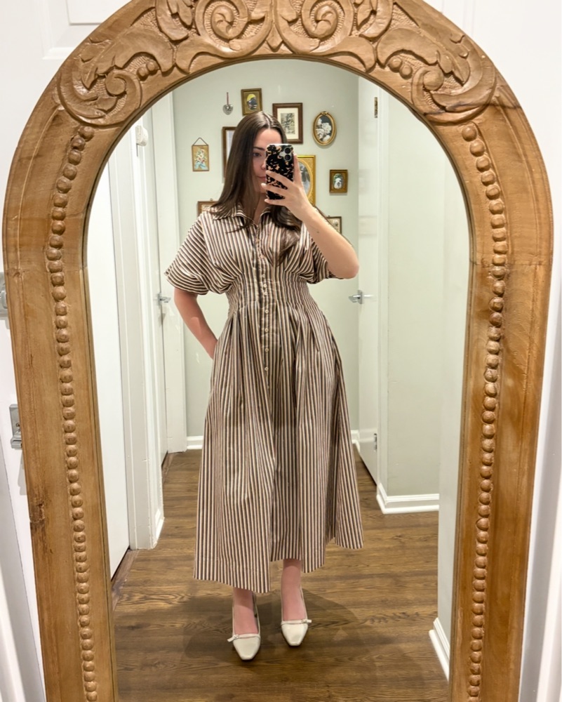 Anthropologie Tobie Shirt Dress by Anthropologie - Pickle